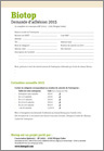 Adh�sion Biotop 2015